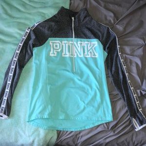Pink Quarter Zip